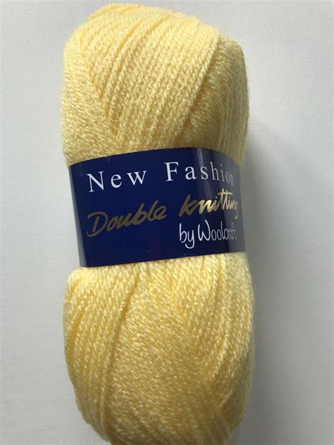 Woolcraft New Fashion Double Knitting Wool Yarn 1 X 100g Ball Various