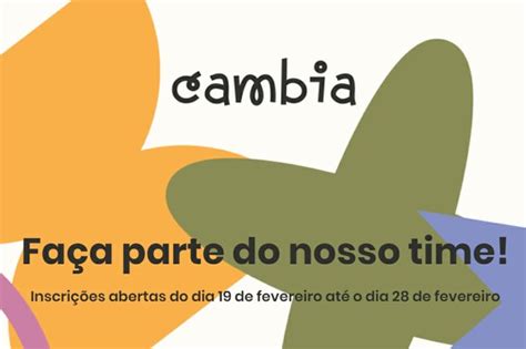 Projeto Cambia Seleciona Voluntários — Ufrgs Universidade Federal Do