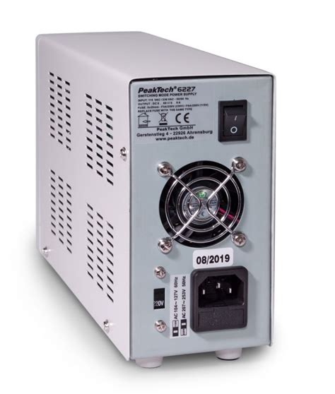 Peaktech P Dc Power Supply V A With X Usb P