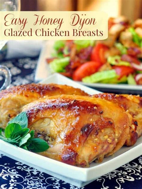 Glazed Honey Dijon Chicken Breasts Rock Recipes