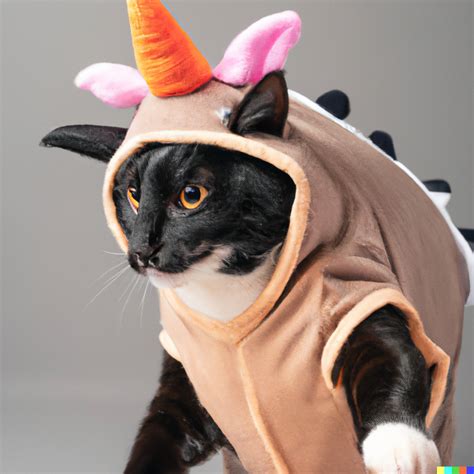 AI imagines my cat in costumes