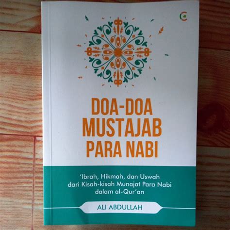 Jual Buku Islam Doa Doa Mustajab Para Nabi Shopee Indonesia