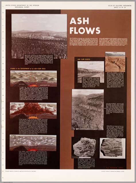 Ash Flows David Rumsey Historical Map Collection