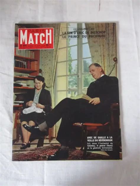 Paris Match N Sept Fin D Eric De Bisschop Prince Pacifique De