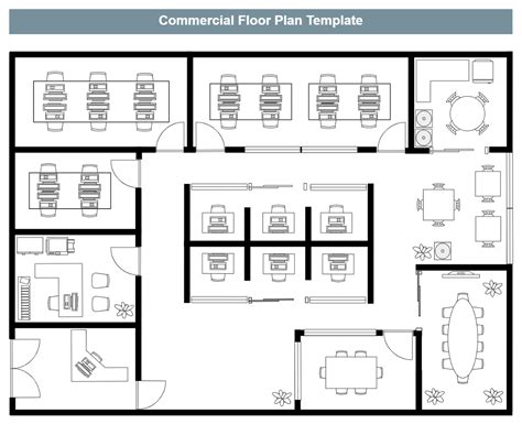 floor plan templates editable  printable