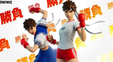 Sakura And Blanka Fortnite Street Fighter Skins Release Date Confirmed