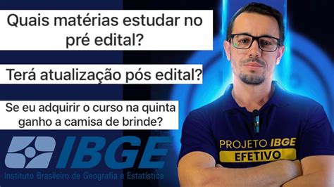 O QUE ESTUDAR PARA O CONCURSO IBGE EFETIVO NO CNU DÚVIDAS BLACK