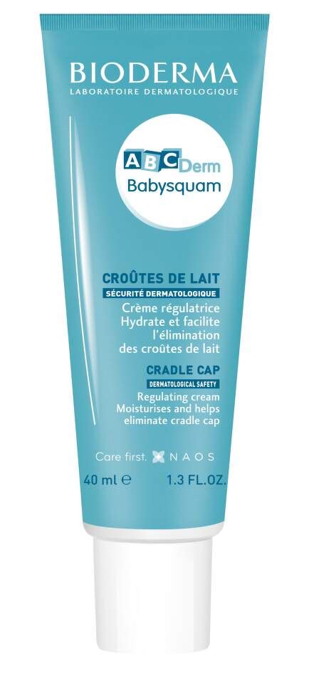 Bioderma Abcderm Babysquam Zklidňující Krém Na Mléčnou Krustu 40 Ml