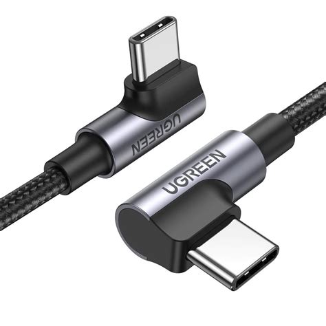 Cabo De Dados Ugreen Usb C Angular Macho 1 Metro Preto Haylou Brasil