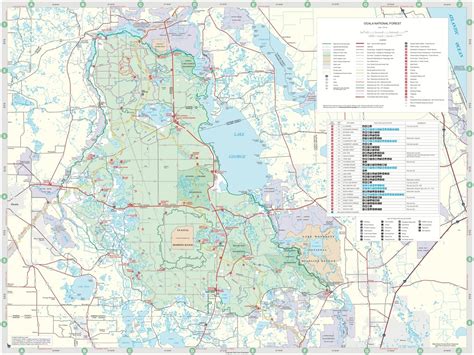 Ocala National Forest Trail Map