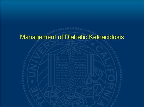 Ppt Management Of Diabetic Ketoacidosis Powerpoint Presentation Free