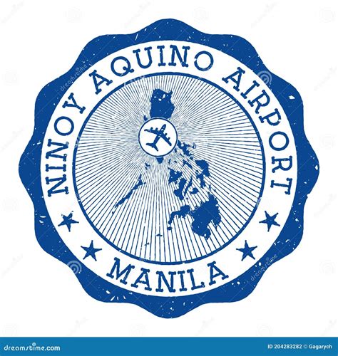 Ninoy Aquino Airport Manila Logo. Vector Illustration | CartoonDealer