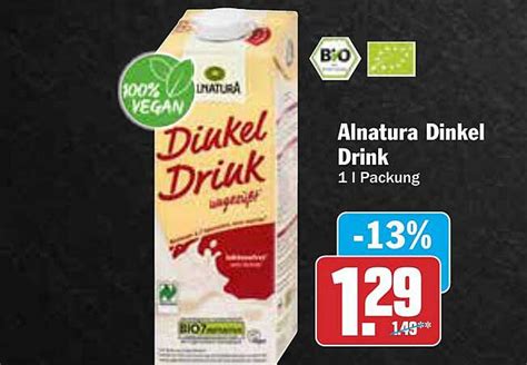 Alnatura Dinkel Drink Angebot Bei AEZ