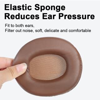 Oval Earphone Pad Mm Earmuff For Baseus D Pro Headset