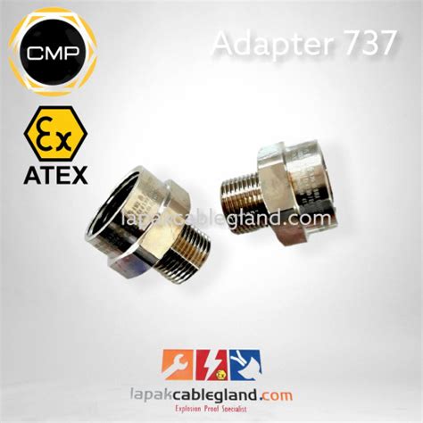 Jual Exproof Adapter Cmp Uk Npt M X M F Brass Nickel