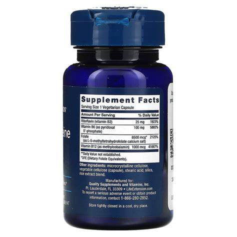 Life Extension, Homocysteine Resist, 60 Vegetarian Capsules