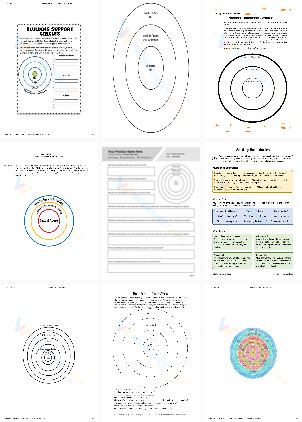 Boundaries circle worksheets