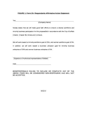 FIGURE 1 2A Respondents Affirmative Action Statement Doc Template