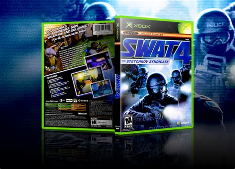 SWAT 4 The Stetchkov Syndicate Xbox Box Art Cover By Daniil Brutskiy