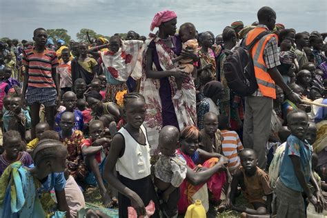 humanitarian crisis unfolding   point