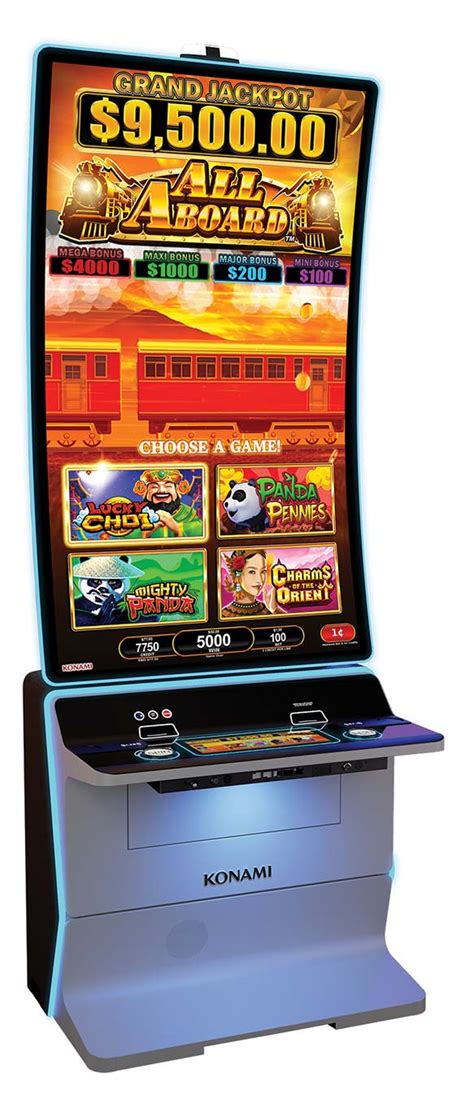 konami gaming  aboard multi game indian gaming