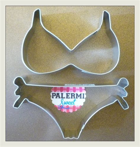 Bikini Lingerie Top And Bottom Cookie Cutter Fondant Cutter Etsy