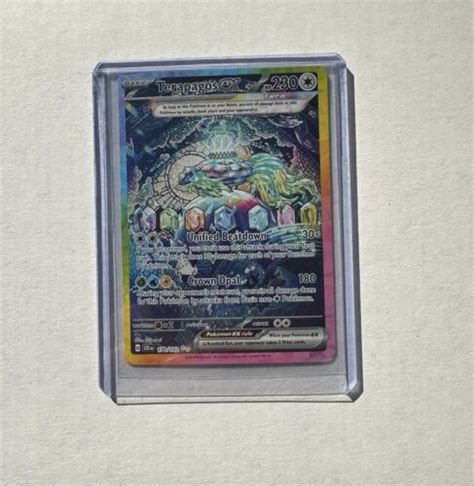 Terapagos Ex Sv Stellar Crown Holo Ebay