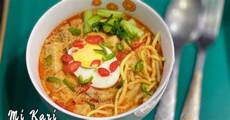 Resipi Mee Kari (Mi Kuah Udang Ikan Bilis) oleh Sesimple Loralin - Cookpad