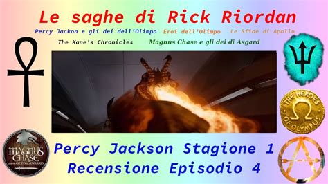 Percy Jackson E Gli Dei Dell Olimpo X Recensione Youtube