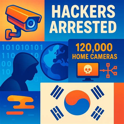 South Korea Camera Breach 120000 Ip Cameras Hacked — Causes Impact