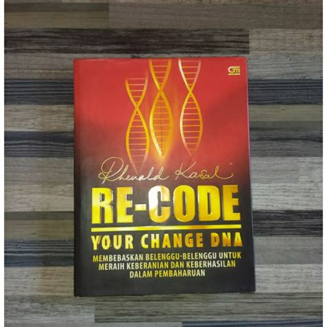 Jual Re Code Your Change Dna Hard Cover Shopee Indonesia