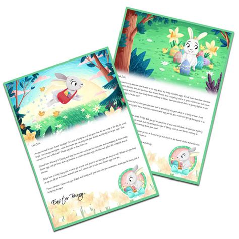 Personalised Letters From Easter Bunny Santa Letter Direct