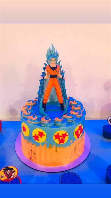 Goku Dragon Ball Z Pasteles De Goku Tortas Art Sticas Tortas