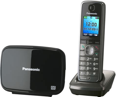 Panasonic Kx Tg Gm Schnurlostelefon Mit Anrufbeantworter Graphit