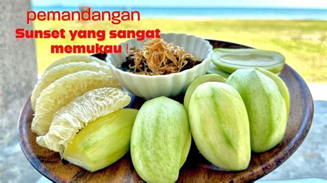 Cara Membuat Sambal Colek Buah Sambal Rujak Thai Pedas Manis Dan