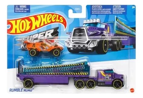Caminhão Hot Wheels Super Rigs Rumble Road Mattel Frete grátis