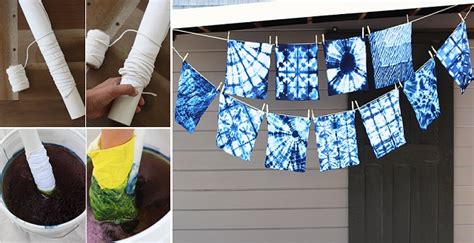 How To Dye Clothes With A Shibori Technique | Home Design, Garden ...