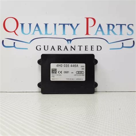 Audi A7 4g Headlight Level Range Control Module 4h0907357b £1249 Picclick Uk