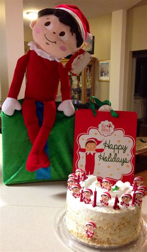 Elf On The Shelf Cake Christmas Christmas Wishes Christmas Elf On