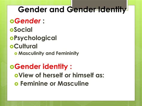 Ppt Sex Gender And Gender Role Socialization Powerpoint Presentation Id5501350