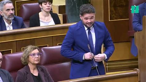 Mariona Gúmpert ن on Twitter Rufián repitiendo por enésima vez que el