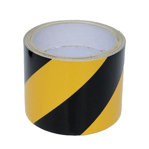 Reflective Tape (Black & Yellow) — Safetysigns.com.au