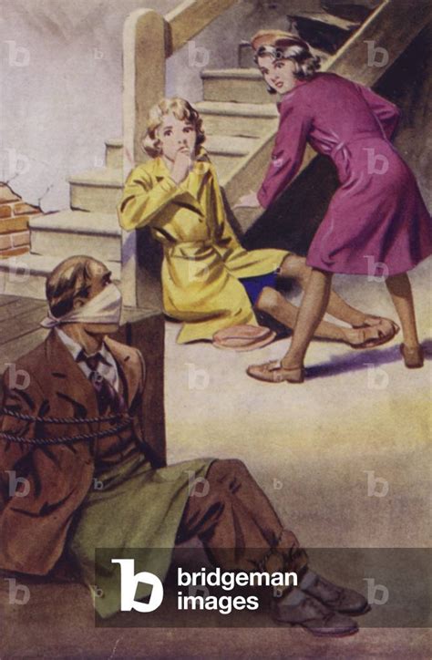 Image Of A Man Bound Gagged And Sitting On The Floor While By English