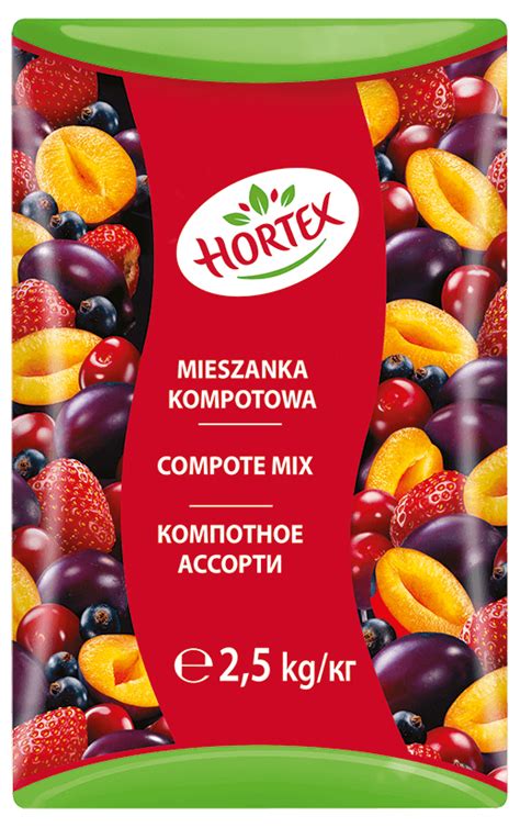 HoReCa Mrożone owoce na kompot mieszanka 2 5 kg Hortex