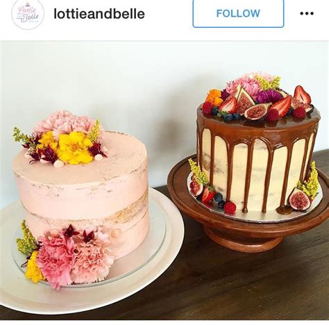 Semi Naked Drip Cakes Are All The Rage For 2016 Yummy Cakes Drip