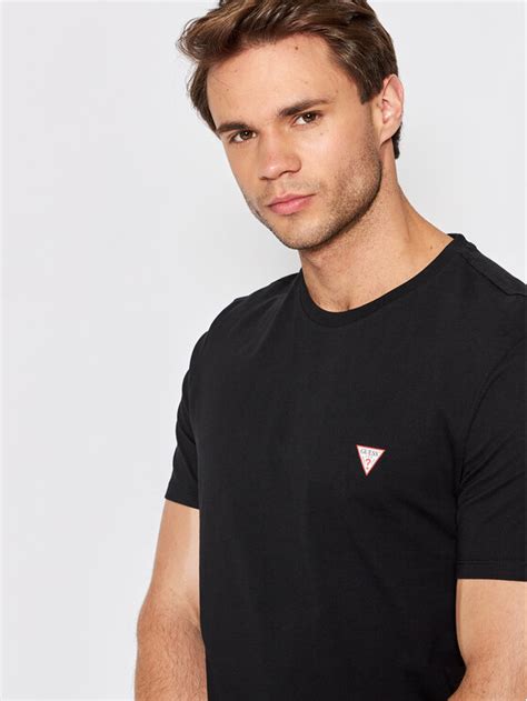 Guess T Shirt M2YI36 I3Z11 Schwarz Slim Fit Modivo De