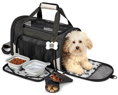 Mobile Dog Gear Pet Carrier Plus, 17"H, Black - Walmart.com