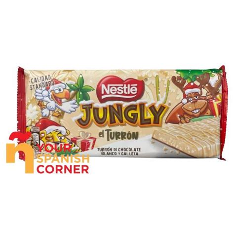 Turrón Jungly Chocolate Blancco NESTLÉ 229 g