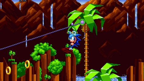 Watch Act 2 of Sonic Mania’s Green Hill Zone in action - Polygon