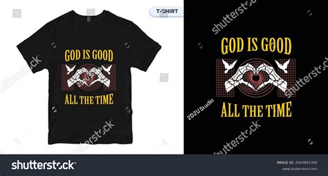 God Good All Time T Shirt Stock Vector Royalty Free 2043891344 Shutterstock